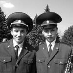 ДУХ МУЗЫКАНТЫ ОРКЕСТРА ГЛАВНОГО ШТАБА СЕРГЕЙ ЛЕВАДНЫЙ И ДМИТРИЙ ЦЫБУЛЬСКИЙ
