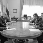 Президент с Нарышкиным