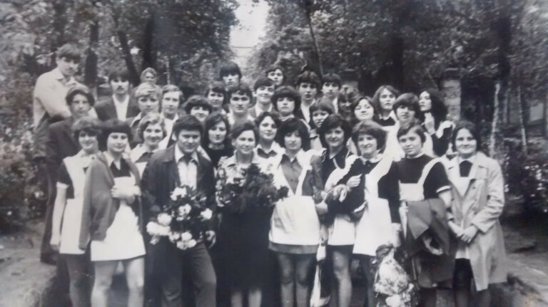 Учительница и ее ученики