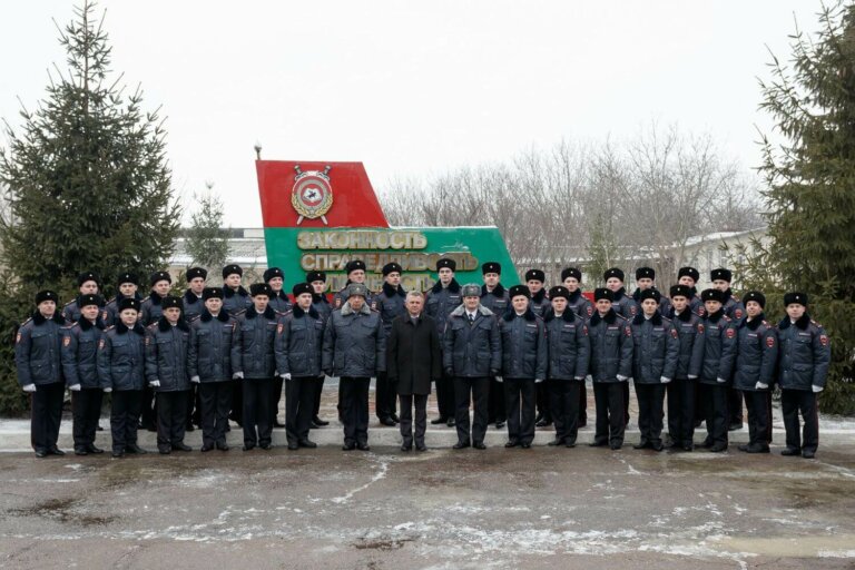 Выпуск молодых офицеров прошел в Тираспольском юридическом институте