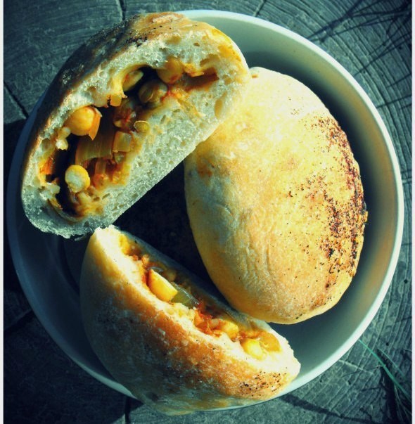 пирожки с нутом