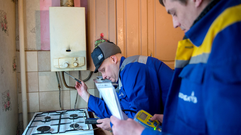 проверка газа