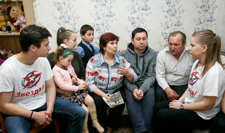 Чтобы дети не знали, что такое война