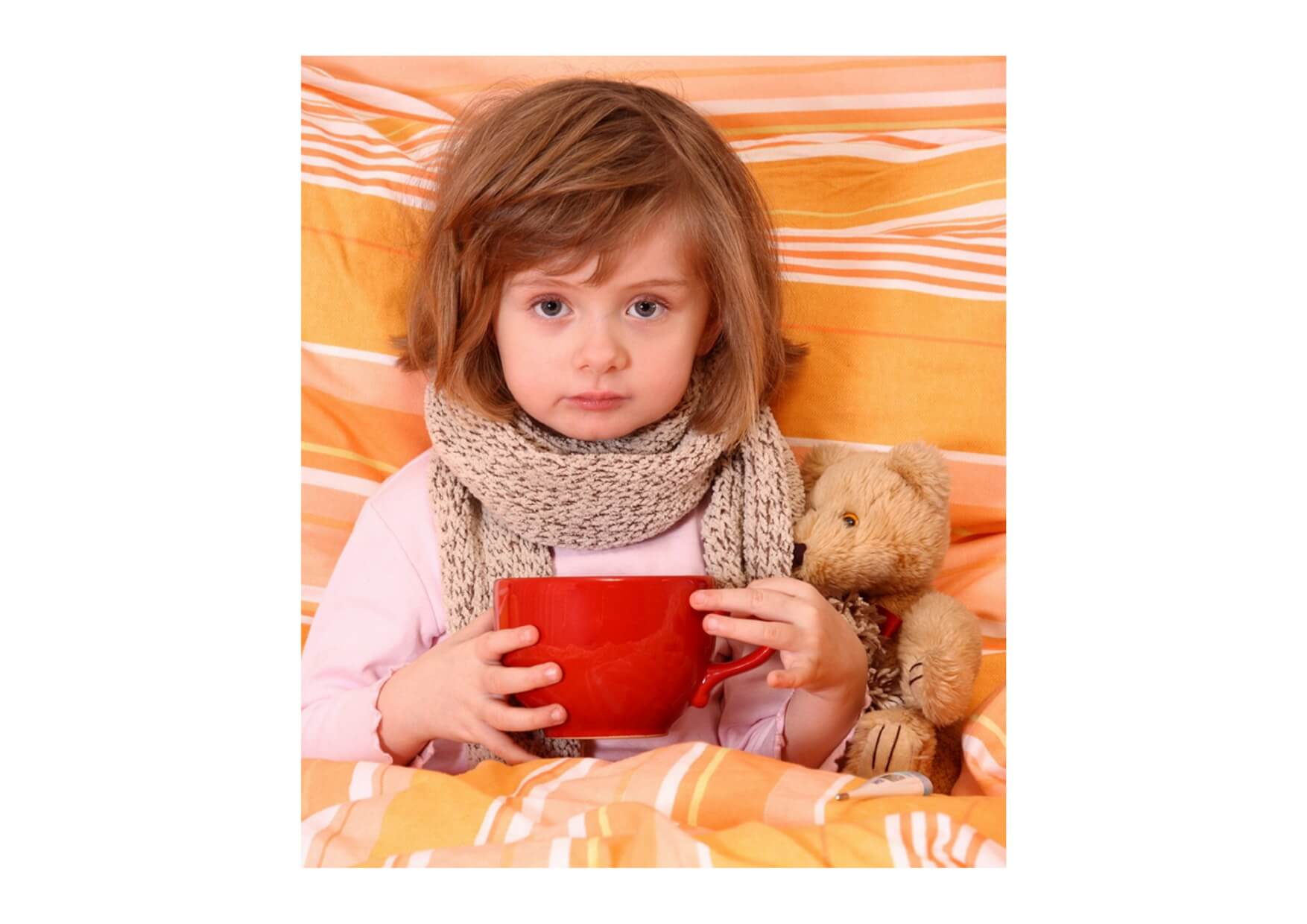 ангина лето