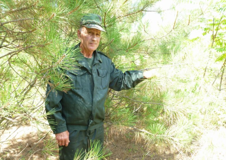 Лесник от слова «лес», и он весь в нём