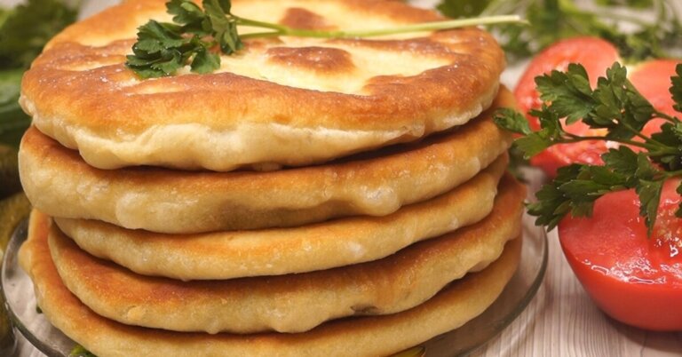 Эта вкусная лепешка