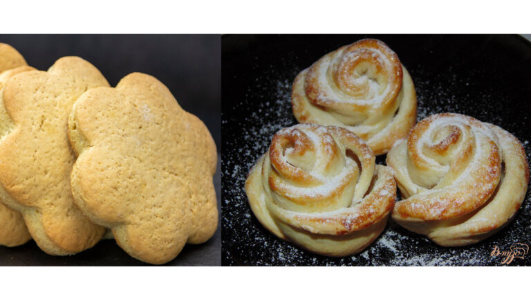 Завитушки и коржики от бабушек