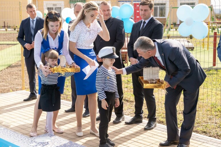 Обновленные детсады и реабилитационный центр
