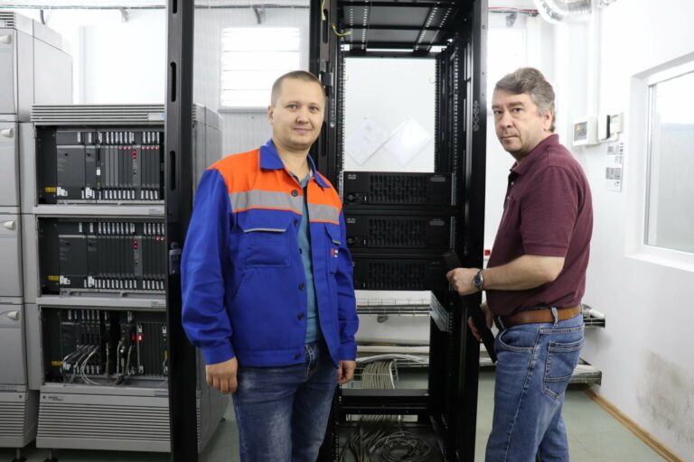 Станция в действии