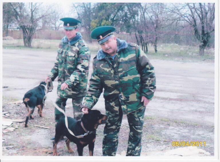 Его команда «Пограничник»