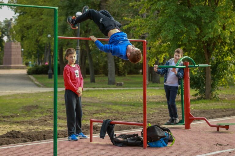 Утро начинается с зарядки