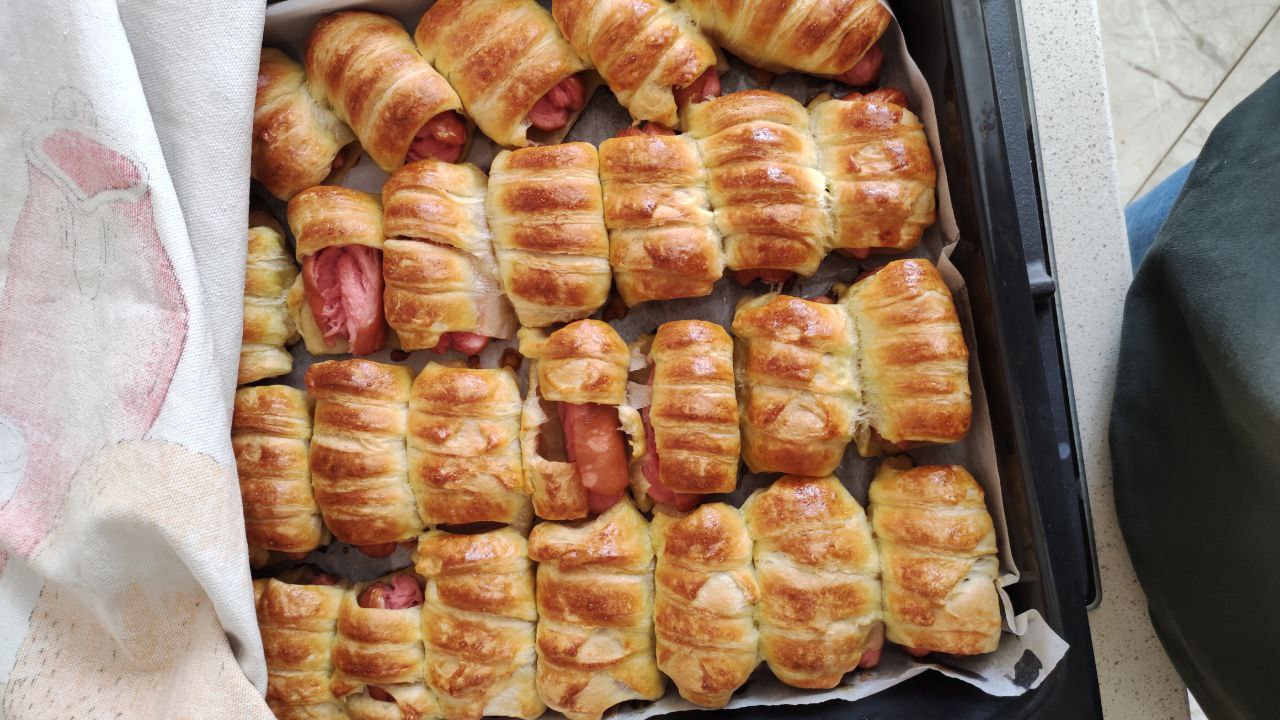 сосиски в тесте