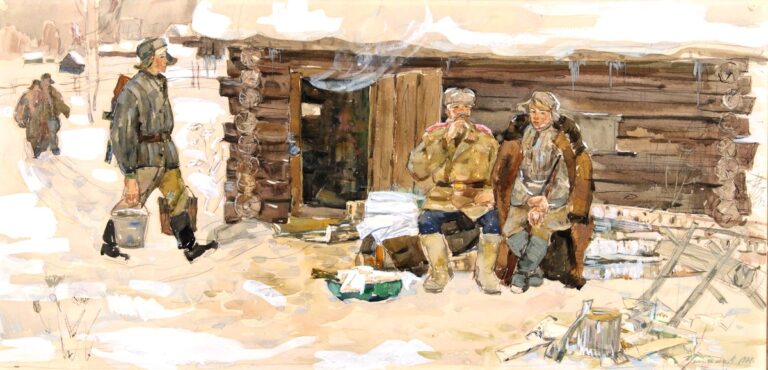 Солдатская баня