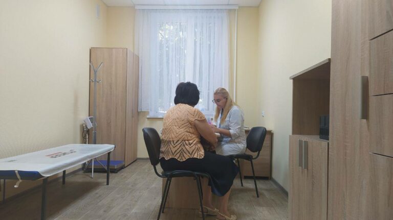 Медпомощь для жителей всего района