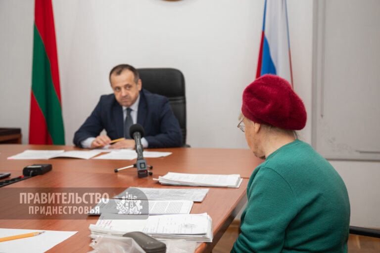 На личном приёме у премьера