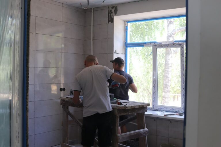 Министерская инспекция: строительство хирургического блока