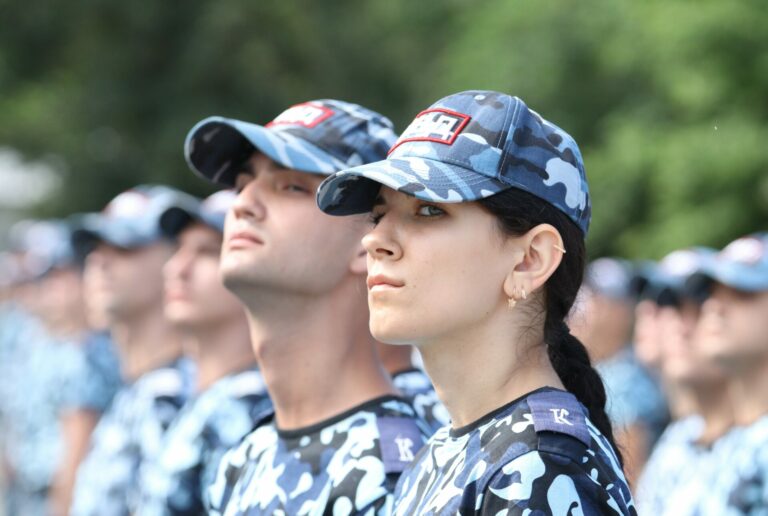 Ряды курсантов пополнились