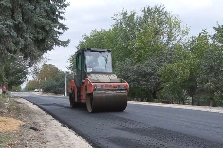 Долгожданный асфальт в Грушке