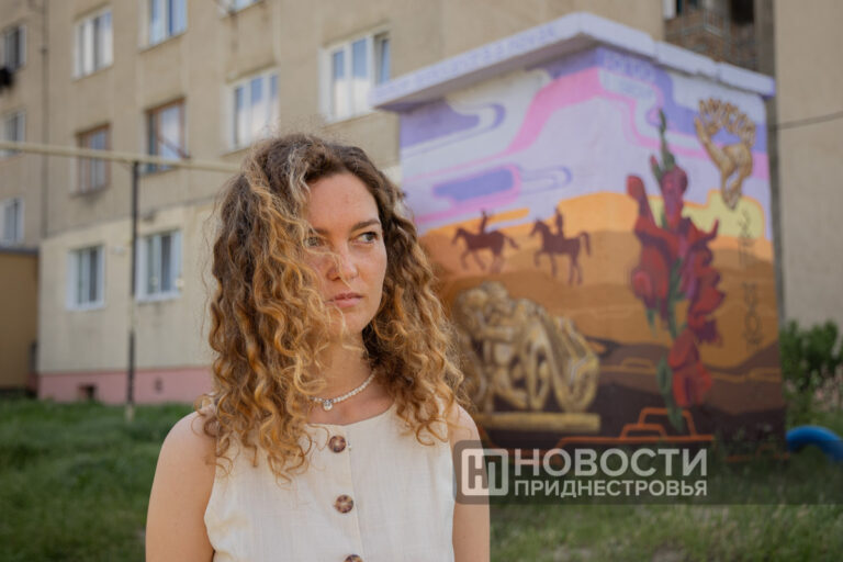Степная романтика в виде граффити